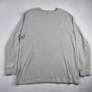 Akademiks Long Sleeve‎ Shirt Gray Mens 3XL